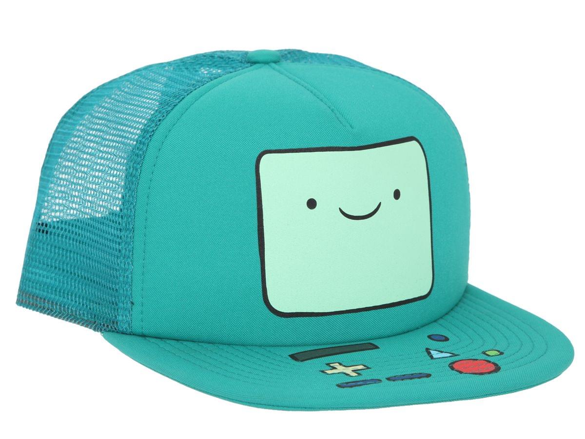 Adventure Time With Finn Jake Big Face Beemo Adjustable Trucker