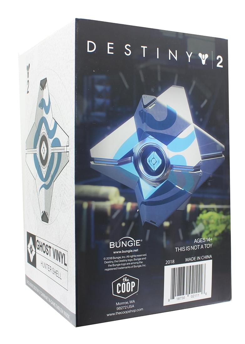 Destiny Ghost Hunter Shell 7" Vinyl Figure (w/ Carrhae Emblem DLC)