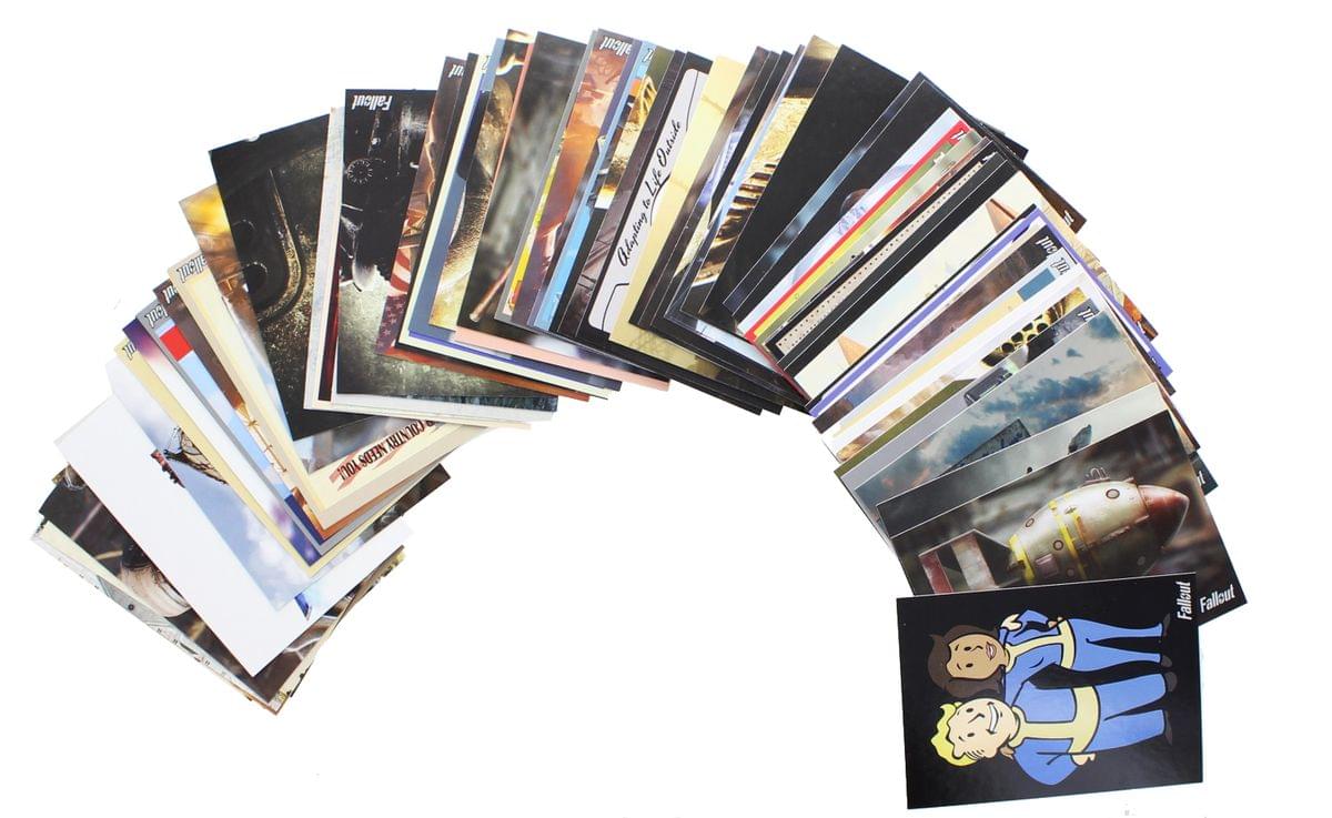 Fallout Trading Cards Series 1 - Complete Base Set w/ Bonus Cards & Packs