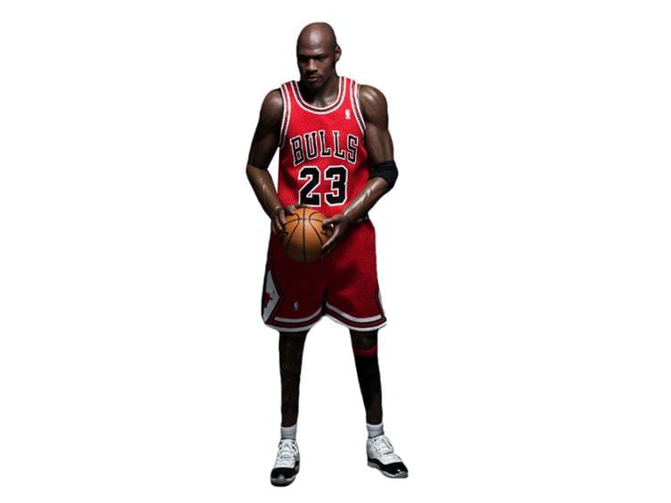Michael Jordan Real Masterpiece 13" Action Figure #23 Road Version