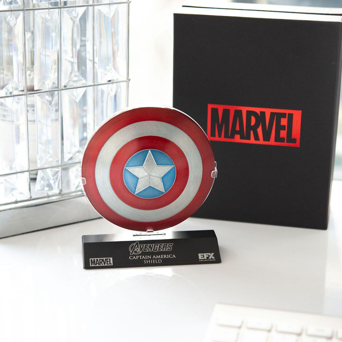 Marvel's The Avengers Captain America Shield 1:6 Scale Prop Replica (4" diameter)