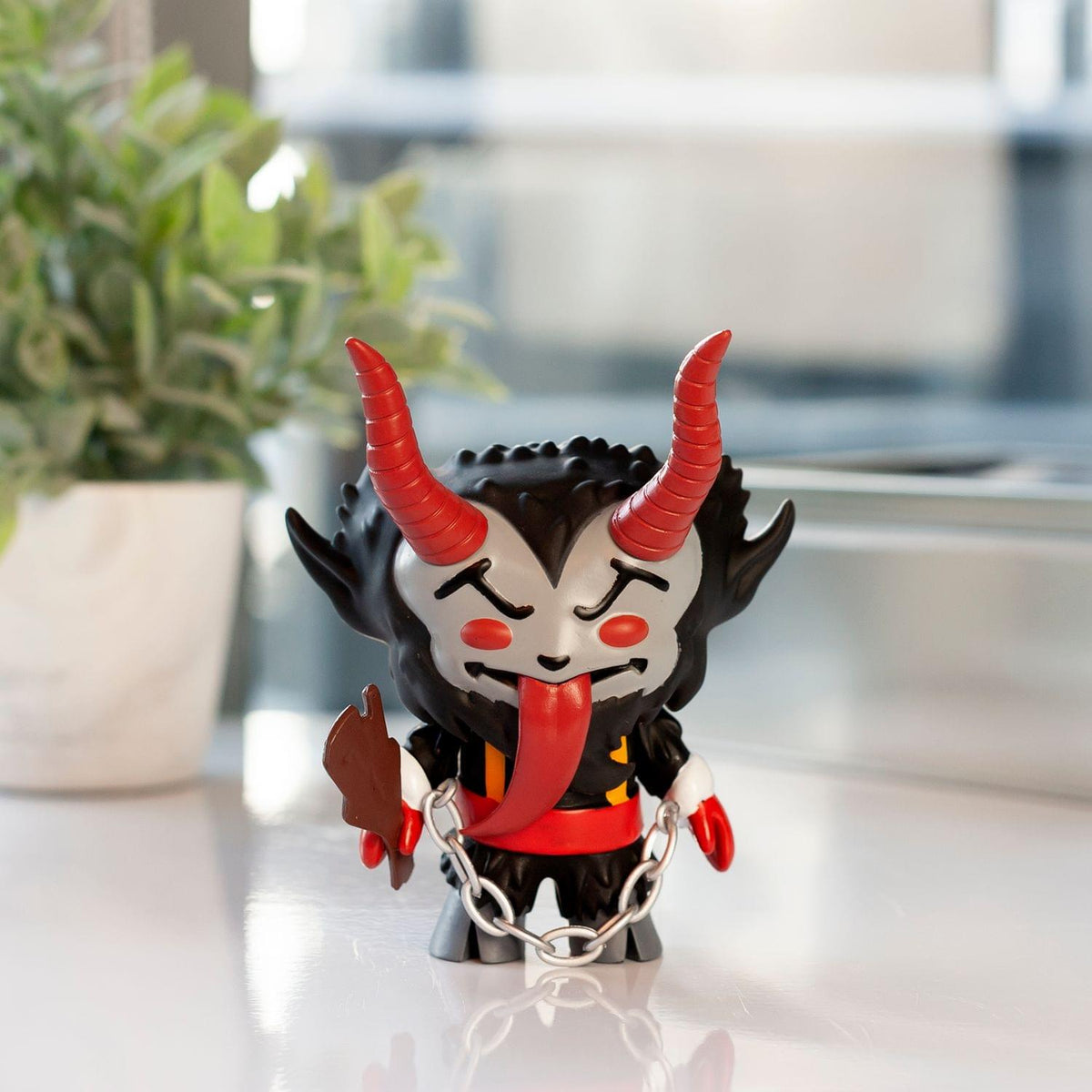 Krampus 5" Vinyl Figure, Coal Black Variation