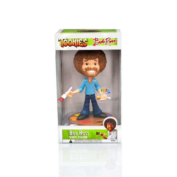 TOONIES BOB ROSS 6.5" VINYL FIGURE COLLECTIBLE