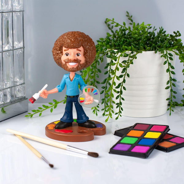 TOONIES BOB ROSS 6.5" VINYL FIGURE COLLECTIBLE