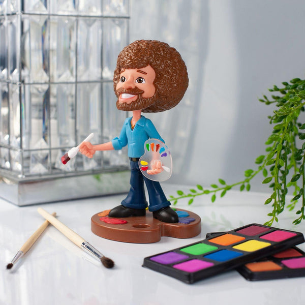 TOONIES BOB ROSS 6.5" VINYL FIGURE COLLECTIBLE