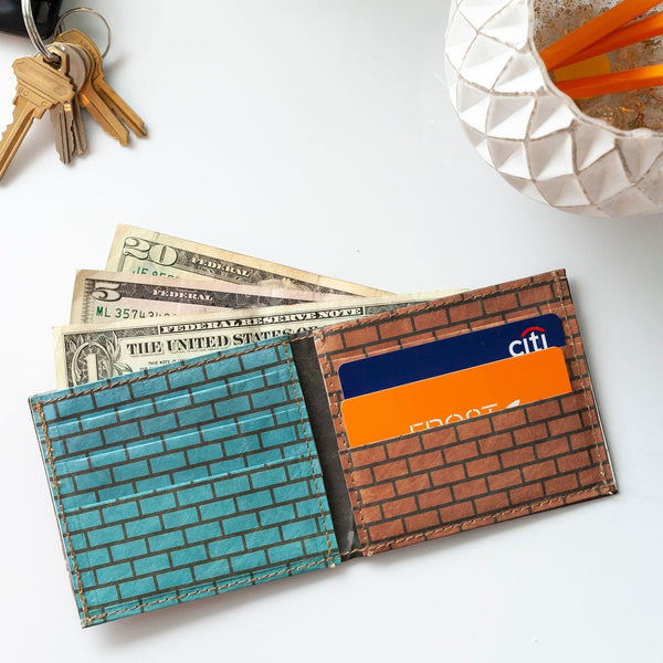 Super Mario Bros. Inspired Coin Box Tyvek Wallet