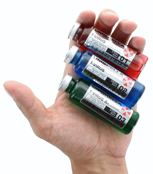 Resident Evil 3-Vial Vaccine Replica Set