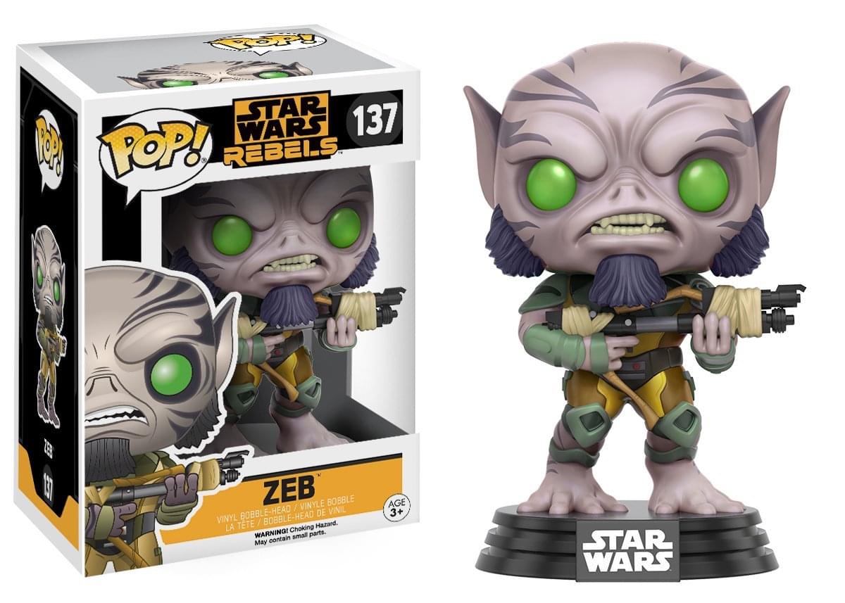 Star Wars: Rebels POP Vinyl Figure: Zeb