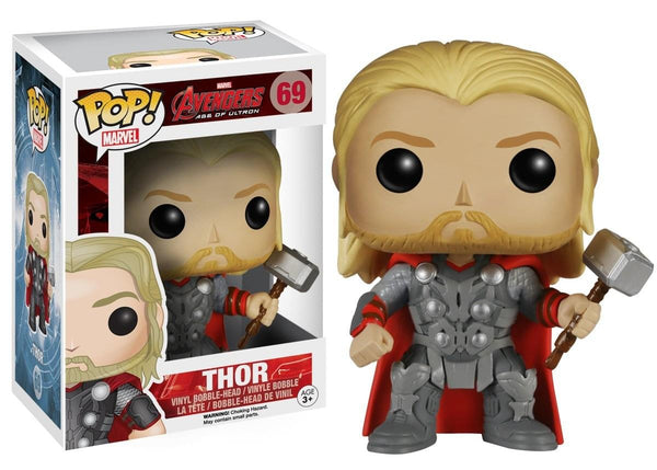 Marvel's Avengers Age of Ultron Funko POP Vinyl Figures Set of 2 Thor and Ultron