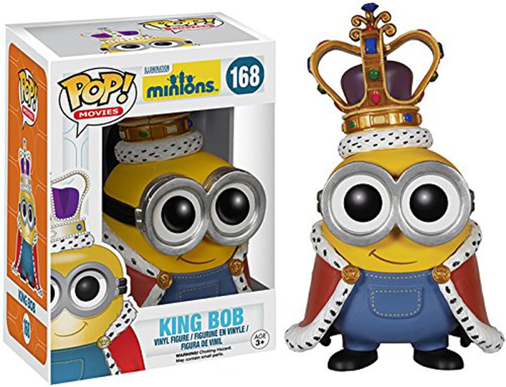 Minions Funko POP Vinyl Figure Minion King - ToynkDownUnder