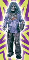 Complete Zombie Child Costume Medium