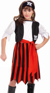 Pirate Lass Child Costume Large