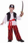 Pirate Child Costume Large