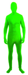 Disappearing Man Neon Green Body Suit Adult Costume X-Large