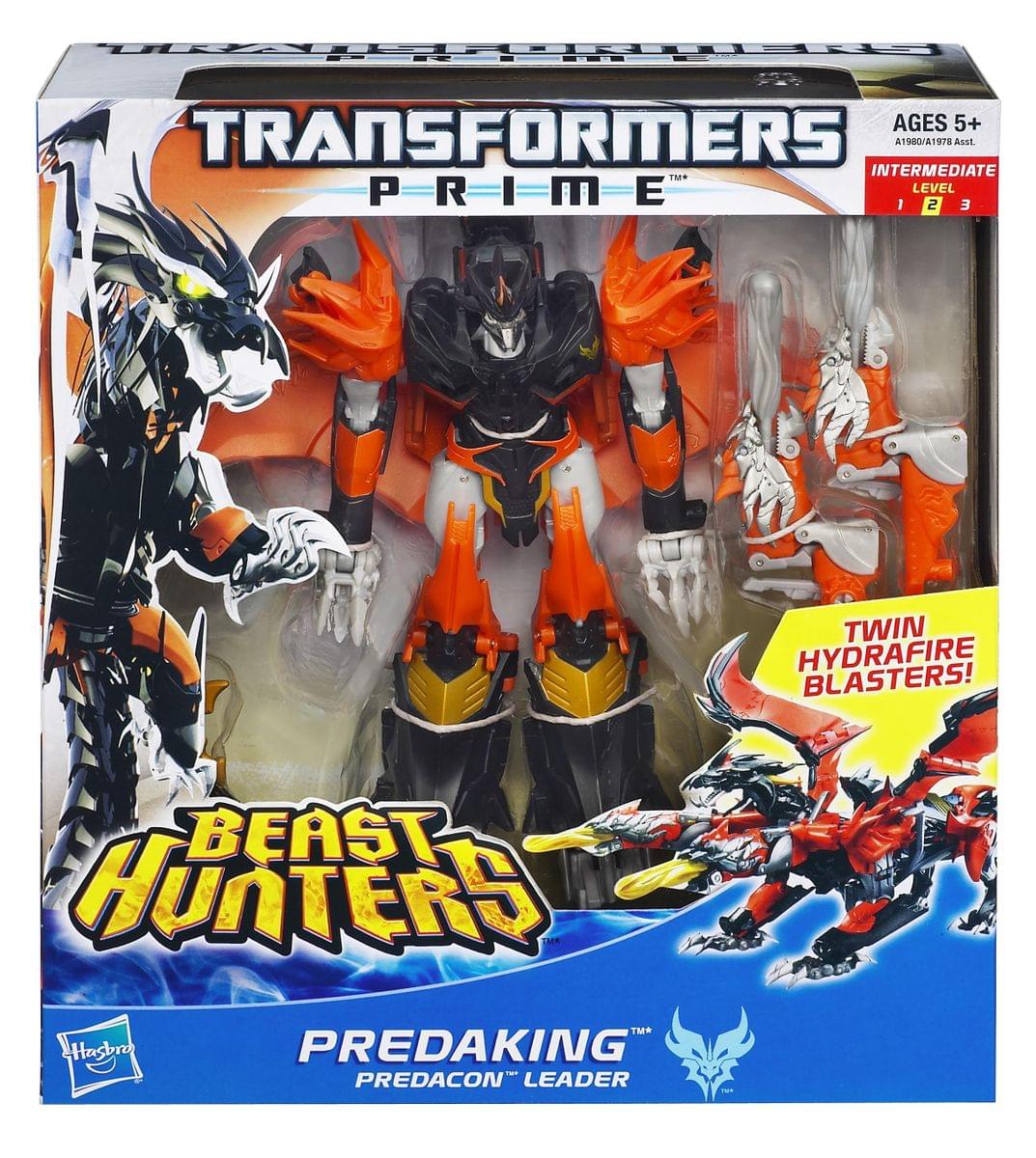 Transformers Prime Voyager Class Beast Hunter Predaking Figure