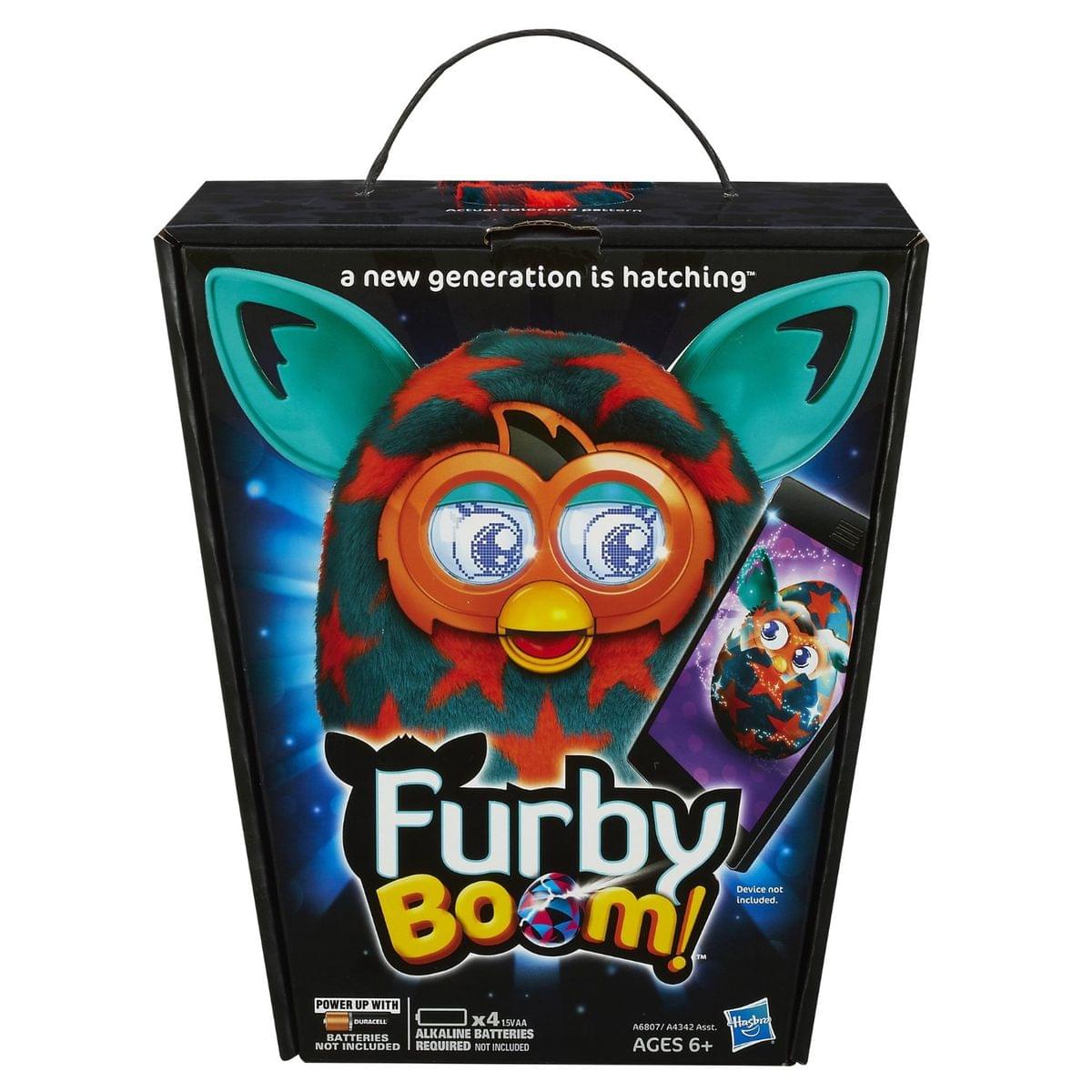 Furby Boom Orange Stars 6" Figure