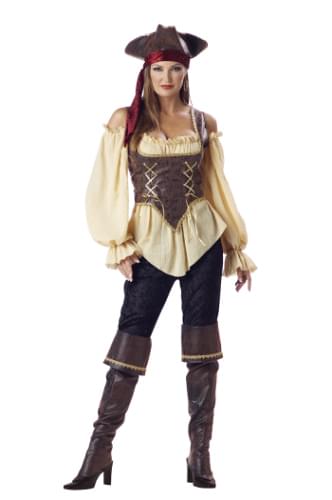 Rustic Pirate Lady Adult Costume