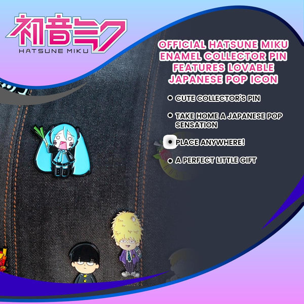 OFFICIAL Hatsune Miku Enamel Collector Pin