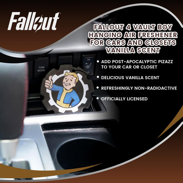 Fallout 4 Vault Boy Hanging Air Freshener for Cars and Closets