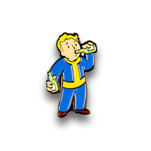 Fallout Party Boy Perk Pin