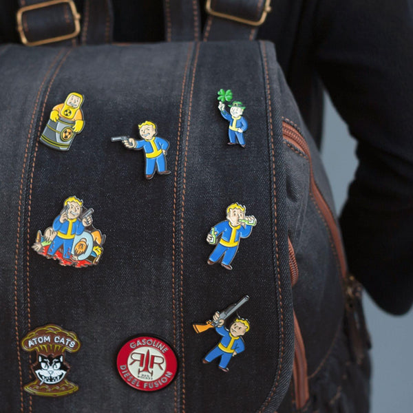Fallout Party Boy Perk Pin
