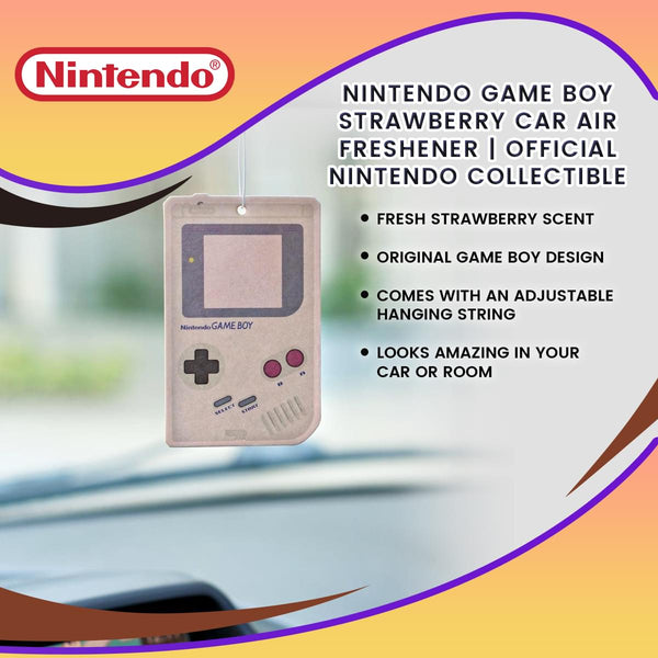 Nintendo Game Boy Strawberry Car Air Freshener