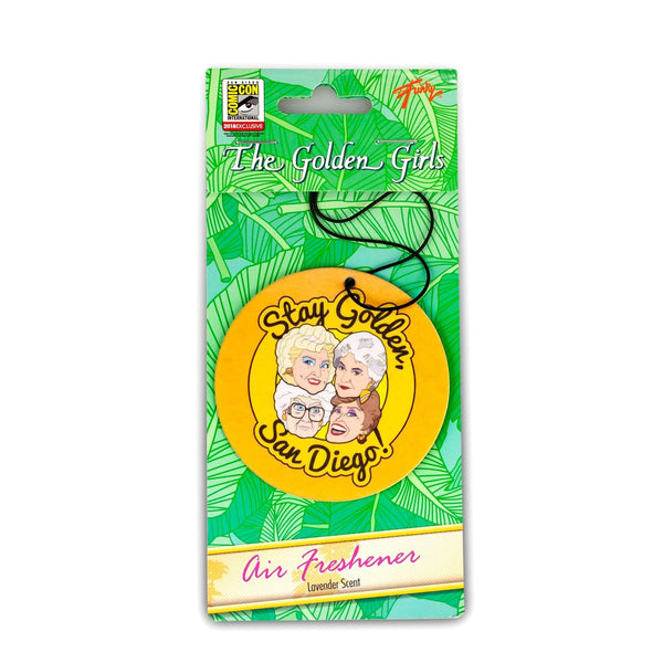Golden Girls "Stay Golden, San Diego!" Car Air Freshener