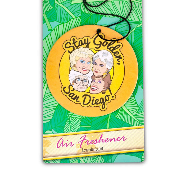 Golden Girls "Stay Golden, San Diego!" Car Air Freshener