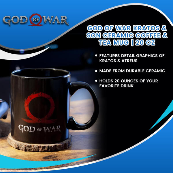 God of War Kratos & Son Ceramic Coffee & Tea Mug