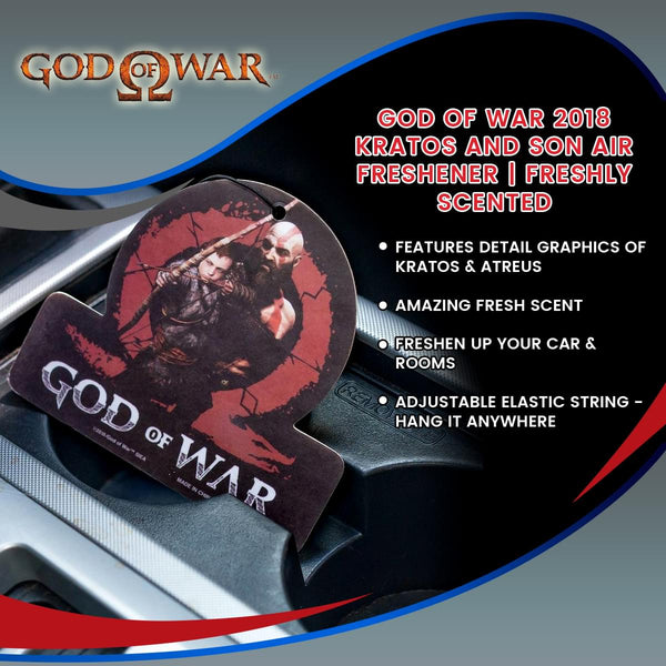 God of War 2018 Kratos and Son Air Freshener