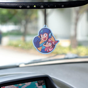 Mega Man and Rush Air Freshener
