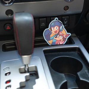 Mega Man and Rush Air Freshener
