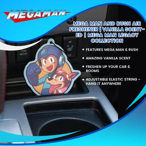 Mega Man and Rush Air Freshener