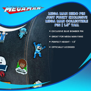 Mega Man Hero Pin