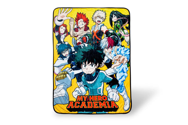 My Hero Academia Superheroes Lightweight Fleece Throw Blanket