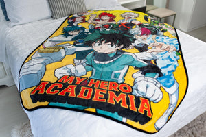 My Hero Academia Superheroes Lightweight Fleece Throw Blanket