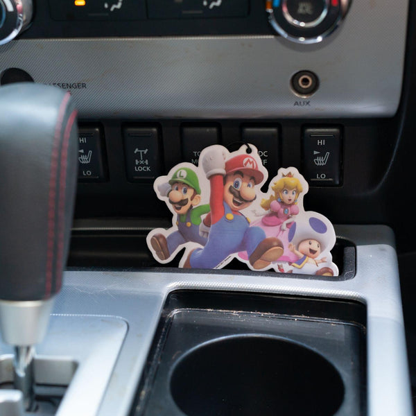 Super Mario Group Air Freshener