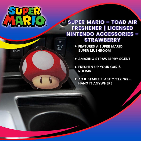 Super Mario - Toad Air Freshener