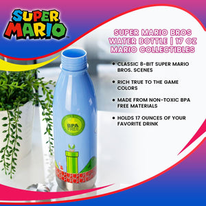 Super Mario Bros Water Bottle