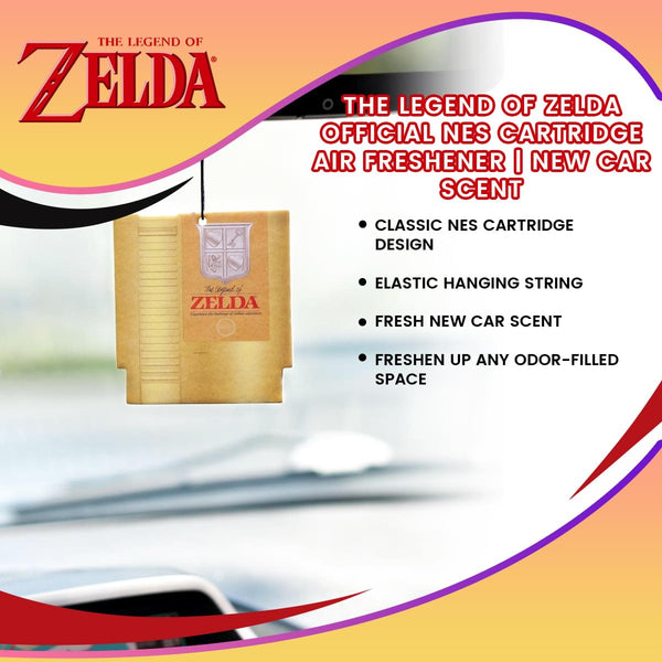 The Legend Of Zelda Official NES Cartridge Air Freshener