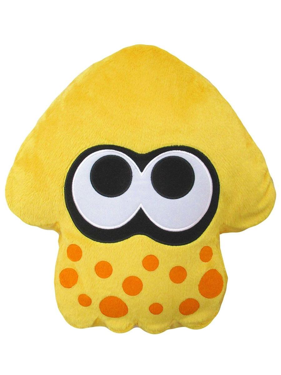 Splatoon 2 14" Plush Pillow: Squid, Sun Yellow 14"