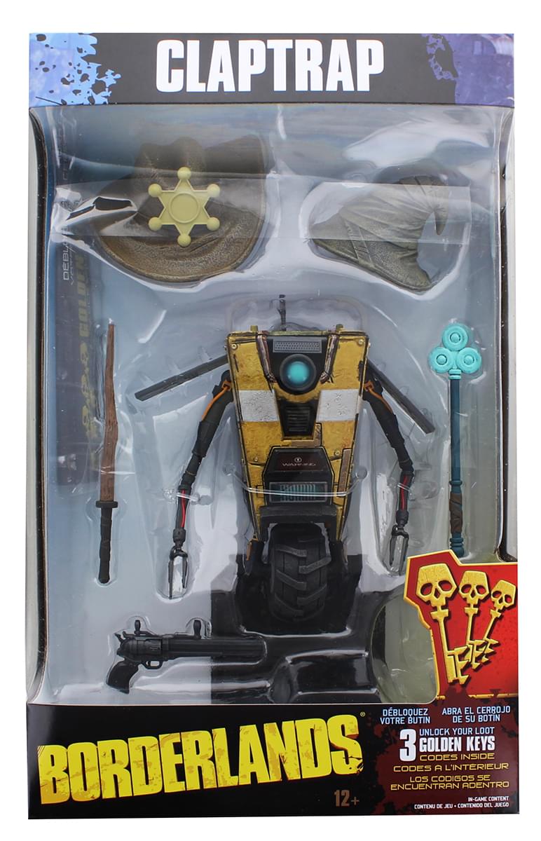 NECA Borderlands Jakobs Claptrap Scale Action Figure， 7-