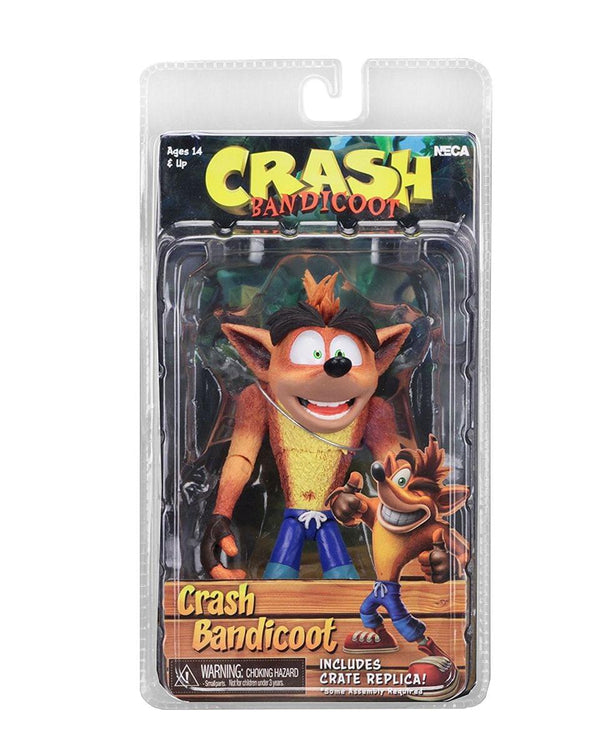 Crash Bandicoot 7" Scale Action Basic Figure