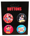 Steven Universe Carded Button 4-Pack