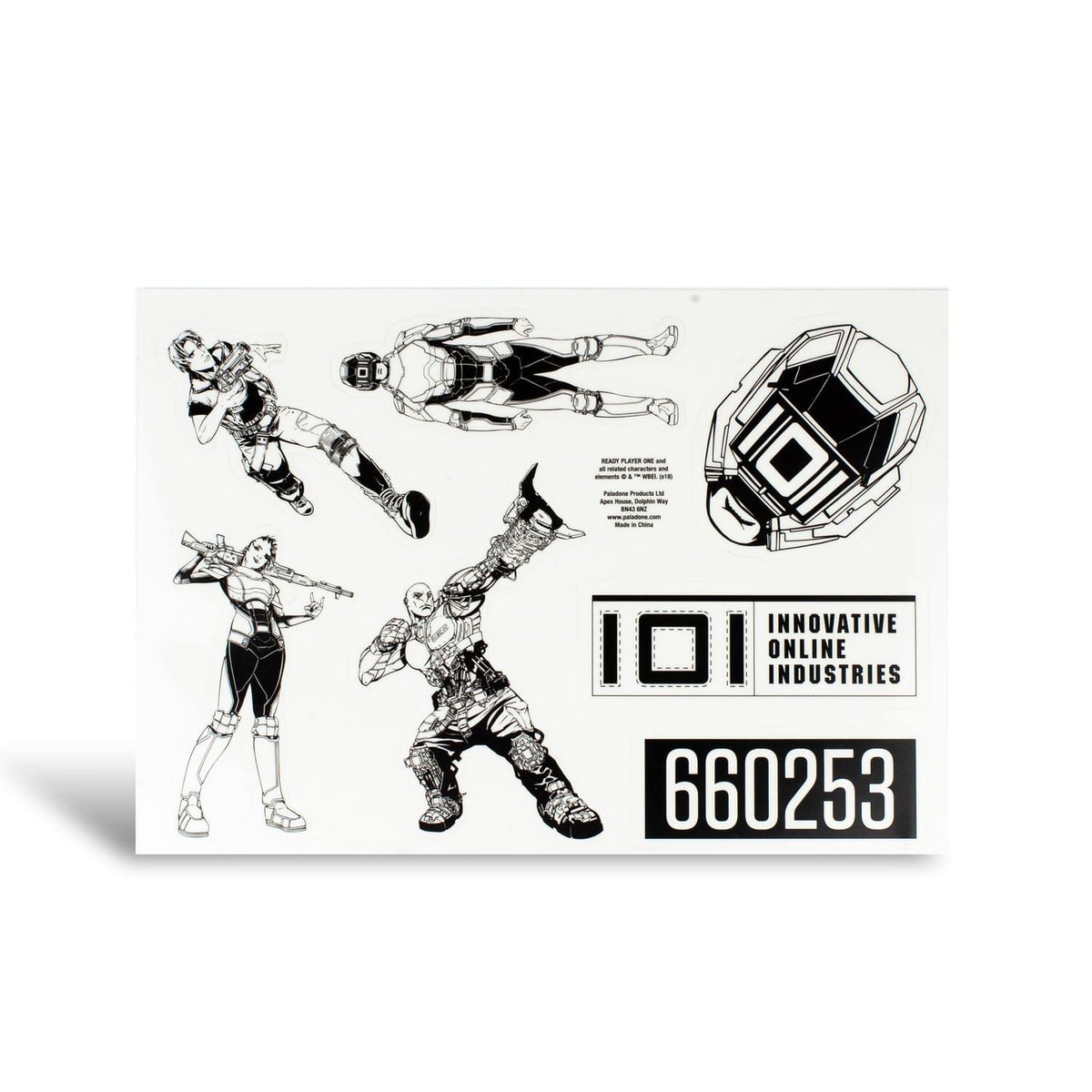 Ready Player One Vinyl Gadget Decal Sticker Pack