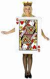 Queen of Hearts Card Adult Costumne