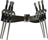 V For Vendetta Belt With 6 Daggers Costume Accessory