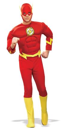 The Flash Muscle Chest Adult Costume X-Large