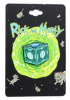 Rick and Morty Enamel Collector Pin Set: Meeseeks, Plumbus, Portal, Scary Terry