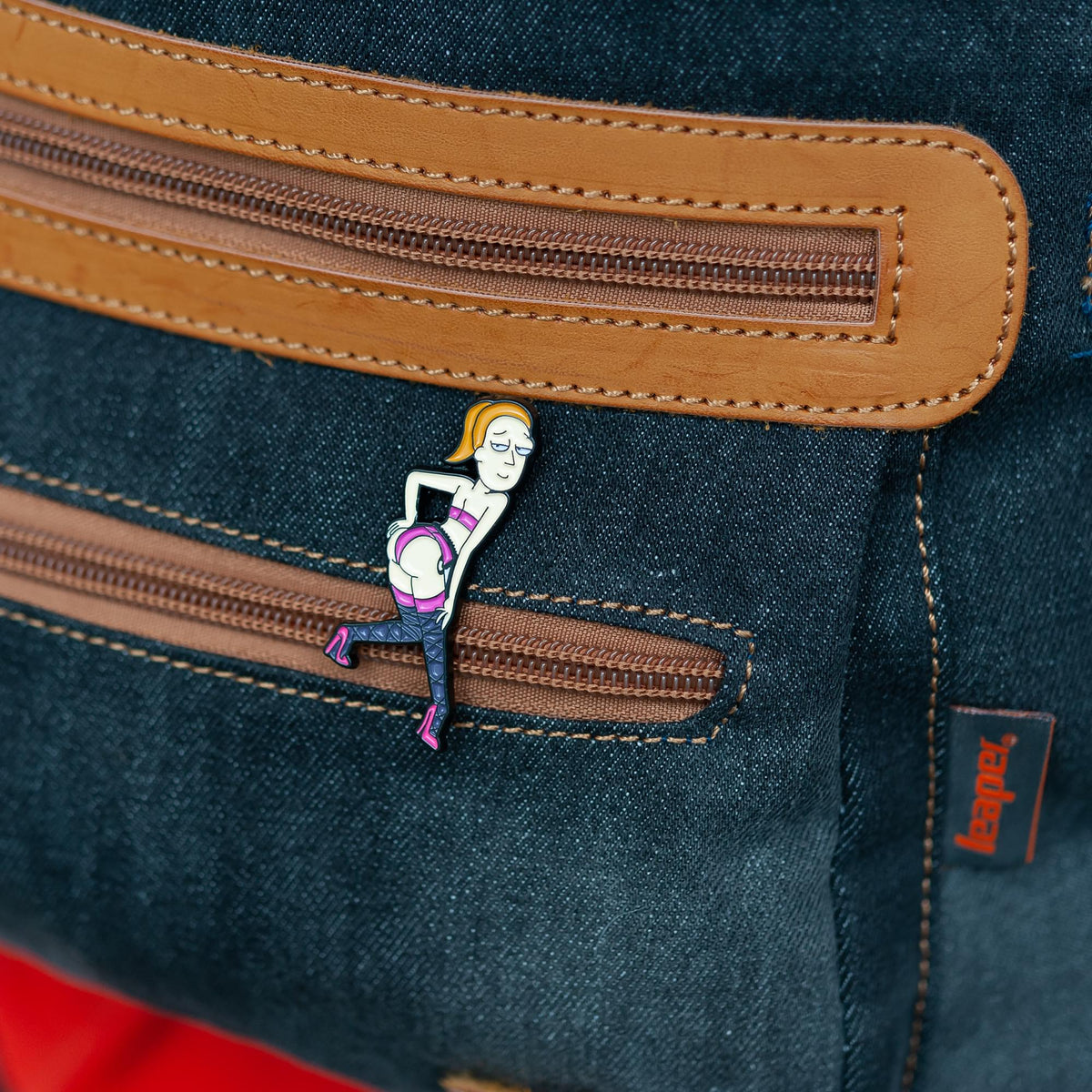 Rick and Morty Collector's Enamel Pin, Sexy Summer